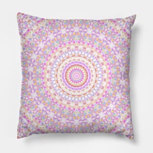 Funky Hippie Mandala Pillow