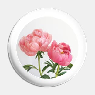 Peonies Pin