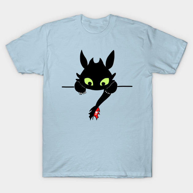 Discover Toothless - How To Train Your Dragon - T-Shirt