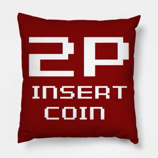 2P Insert Coin Pillow