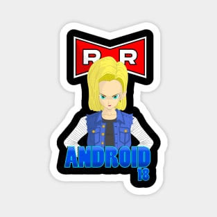 Dragonball Z Android 18 Magnet