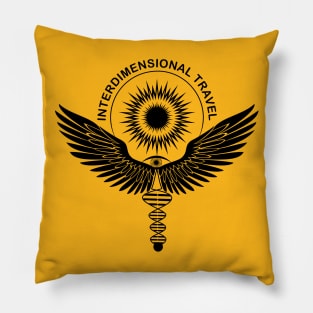 Astral Travel the unknown dimensions and realms. Pillow