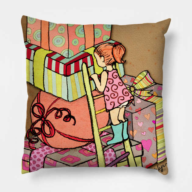 Gifted Pillow by micklyn