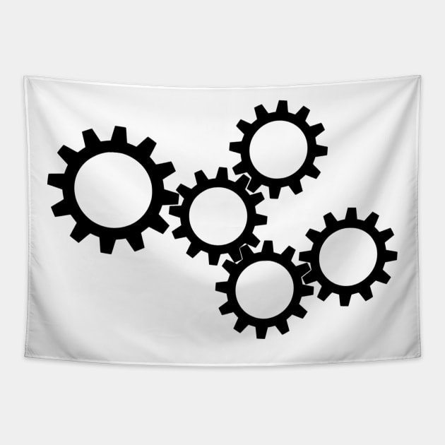 gear wheels Tapestry by alialbadr