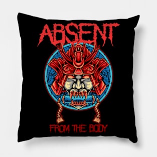 Absent from the Body groove metal Pillow