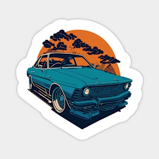 toyota 90s Classic Car Magnet