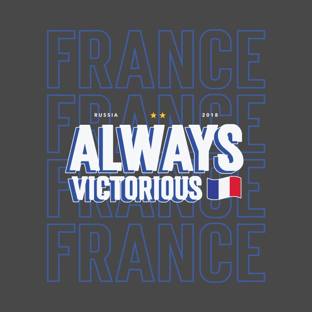 France Always Victorious Football by Futbolero 