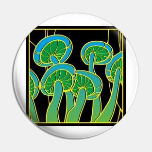 Mushrooms Pin