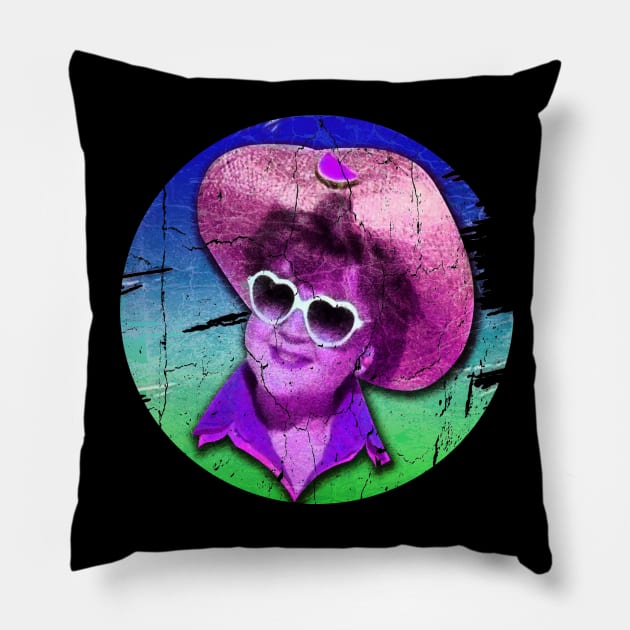 Jessica Fletcher- Retro Vintage Pillow by Hursed