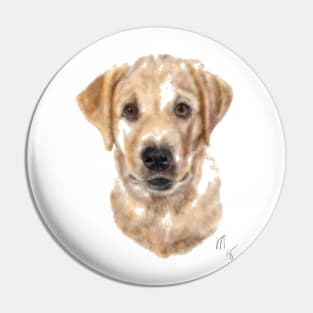 Golden Retrievee Puppy Dog Pin