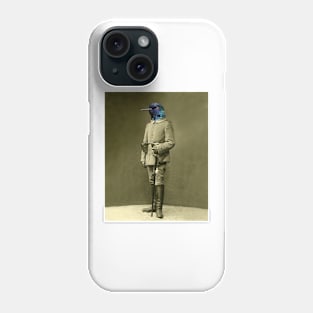 Sepia Copy of Hummingbird Soldier Phone Case