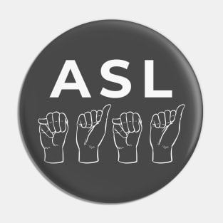 ASL Mama Pin