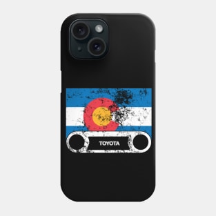 FJ40 Bezel with Colorado Flag Phone Case