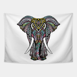 Lotus Elephant Tapestry