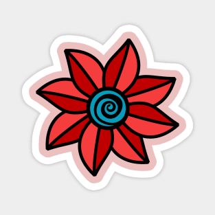 Flora Flower Magnet