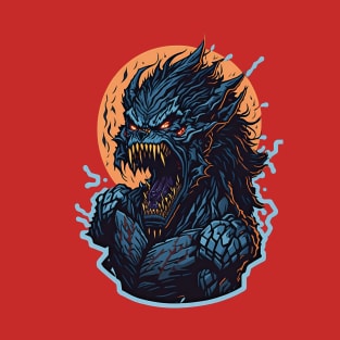 Werewolf Face T-Shirt