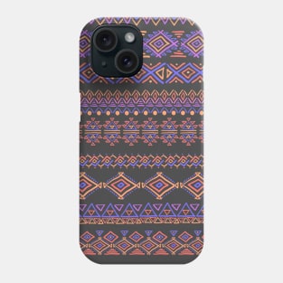 Set of geometric seamless patterns Phone Case