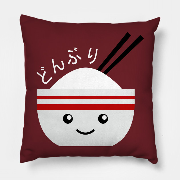 Japanese Rice Bowl Japanese Pillow Teepublic Au