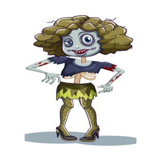 Female zombie T-Shirt