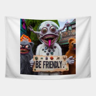 Be friendly Tapestry