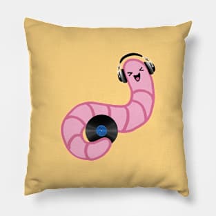 worm (dj) Pillow