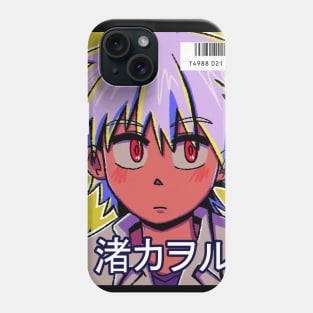 Vaporwave anime aesthetic 90s retro vibe Phone Case