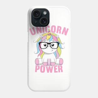 Unicorn Power Phone Case