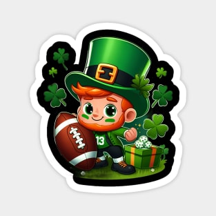 Saint Patrick's Day novelty clothes for Irish men or boys who love Ireland and Irish culture Magnet