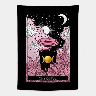 Tarot card the Coffee Tapestry