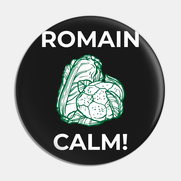 CHEF GIFT: Romaine Calm Pin by woormle