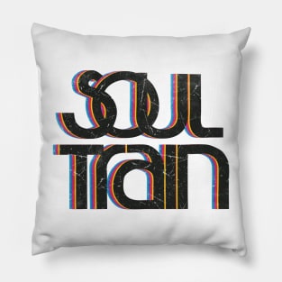 Soul Train Vintage Look Pillow