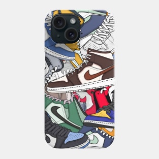 patterns all checklist shoes 2 Phone Case