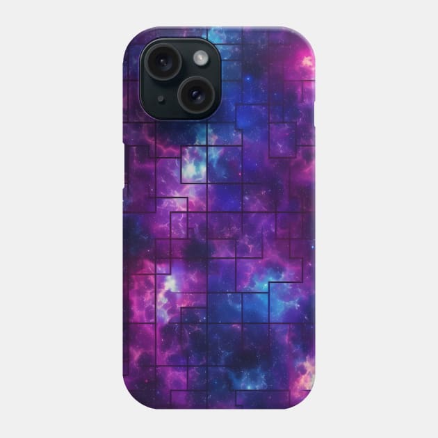 Endless Universe - Infinite Space Seamless Pattern Phone Case by nelloryn