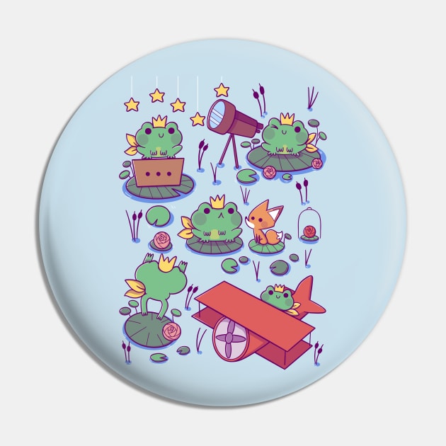 The Little Frog Prince Pin by TaylorRoss1