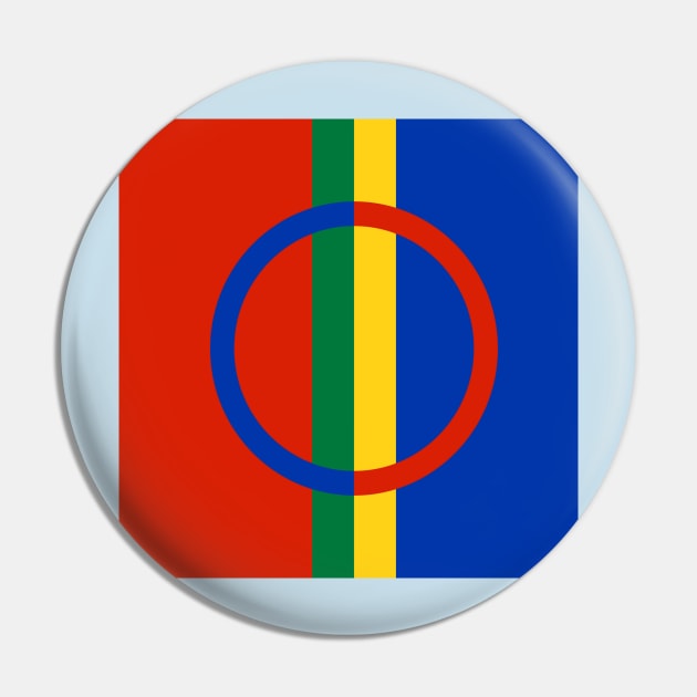 Sami flag Pin by flag for all
