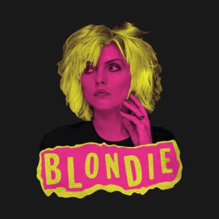 Blondie yellow vintage Pink T-Shirt