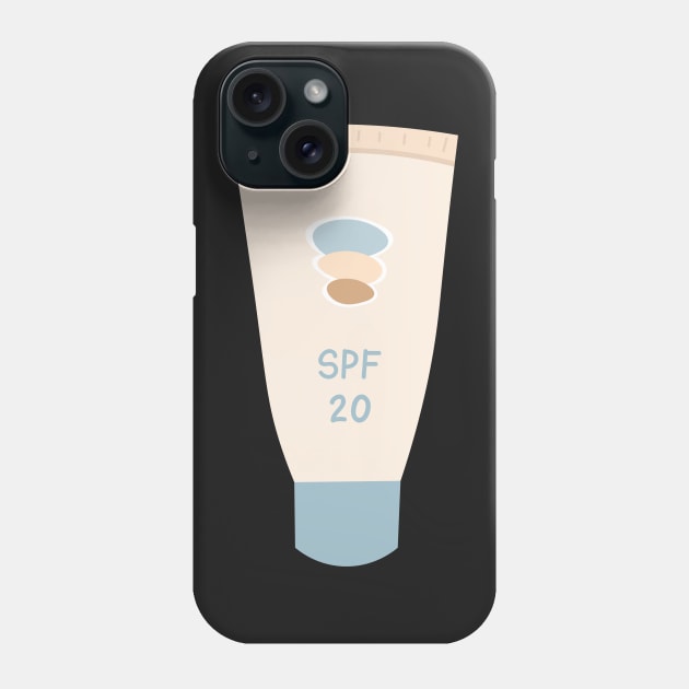 SPF Sunscreen | Wear your spf! Phone Case by gronly