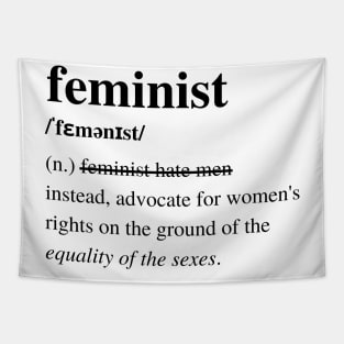 Badass Feminist - F for feminist Tapestry