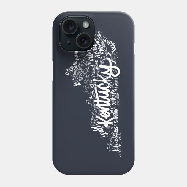 My Old Kentucky Home Phone Case by Hannah’s Hand Lettering