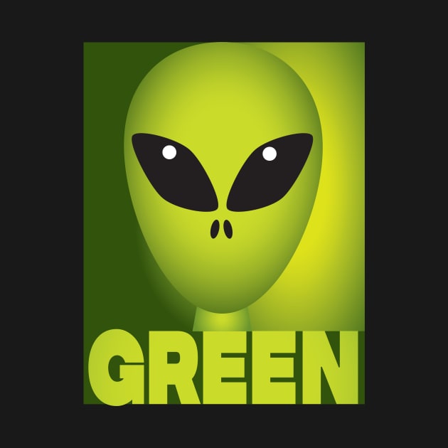 Green Alien by brendanjohnson