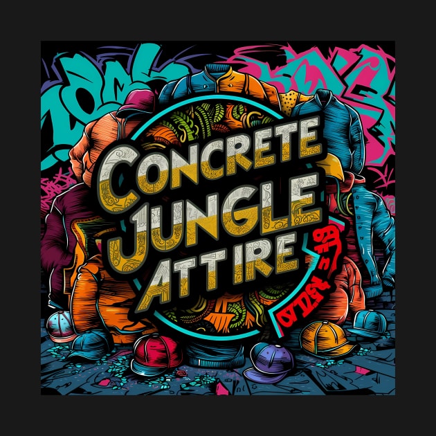 Concrete Jungle Attire Streetware Fashion by keng-dela