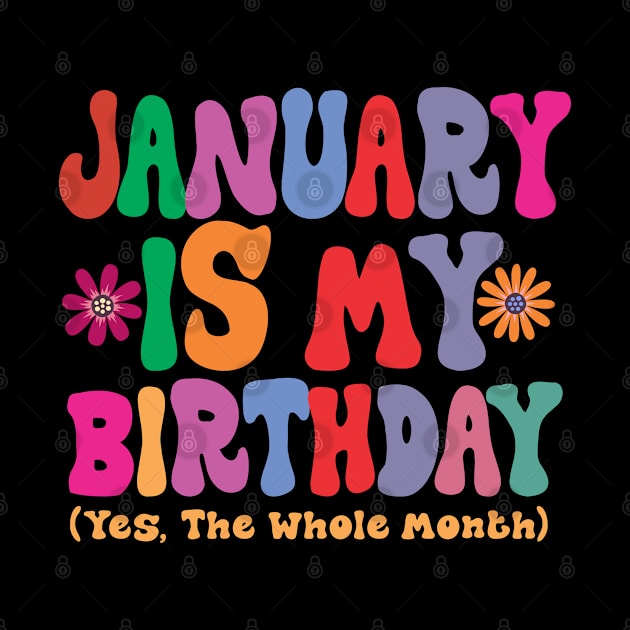 January is my birthday (yes, the whole month) by C_ceconello