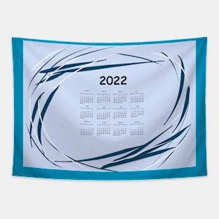 Calendar 2022. Planning business, design modern Tapestry