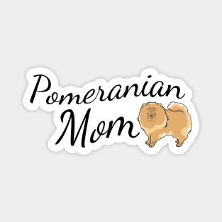 Pomeranian Dog Mom Magnet