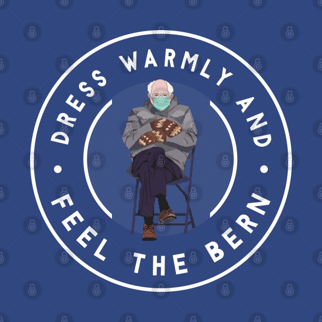 Inauguration Bernie Mittens - Dress Warmly and Feel the Bern by guayguay