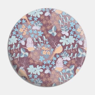 Natal Plum Birds and Blooms Pin