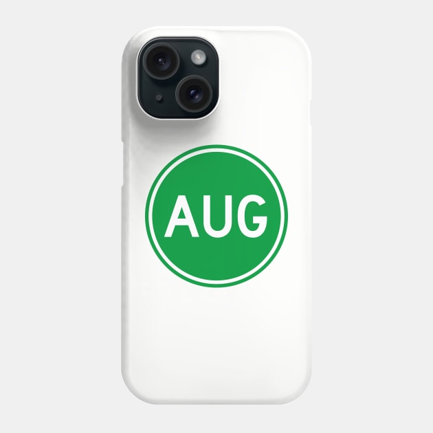 Start Codon Sign RNA AUG Phone Case by mwcannon