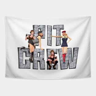 Pit Crew Tapestry