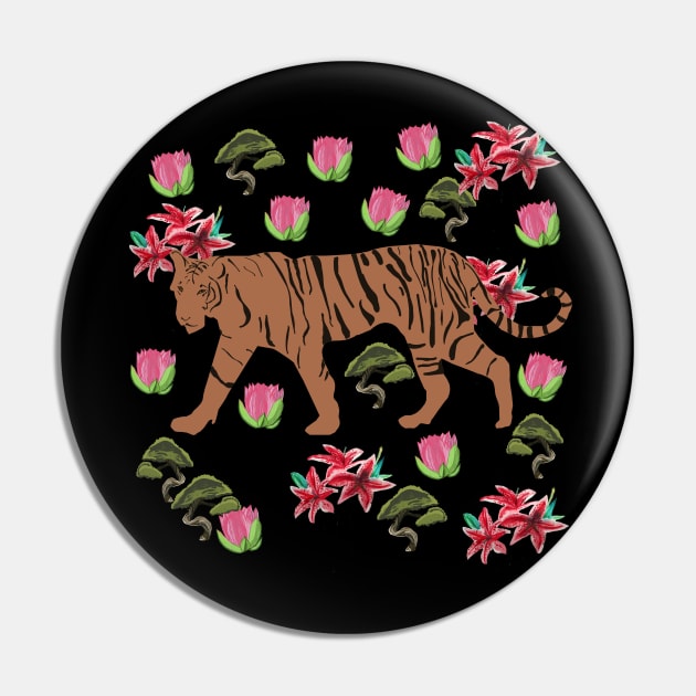 Big Cat Pin by Manitarka