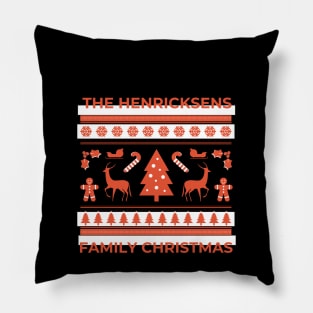 Family Christmas Pillow